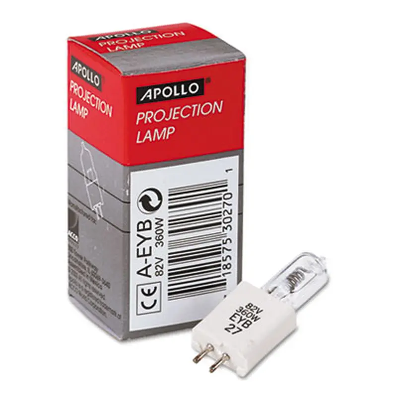 360 Watt Overhead Projector Lamp, 82 Volt, 2-Pin, Ceramic Base - Light Bulbs | Apollo