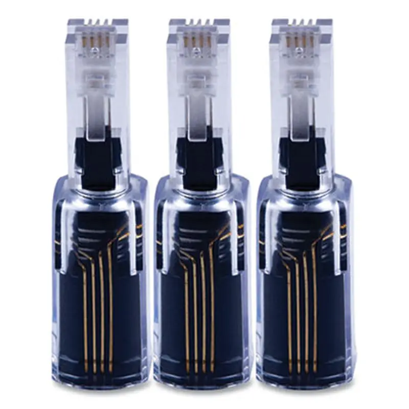 Handset Detangler, Black, 3/Pack - Cable Management | Power Gear
