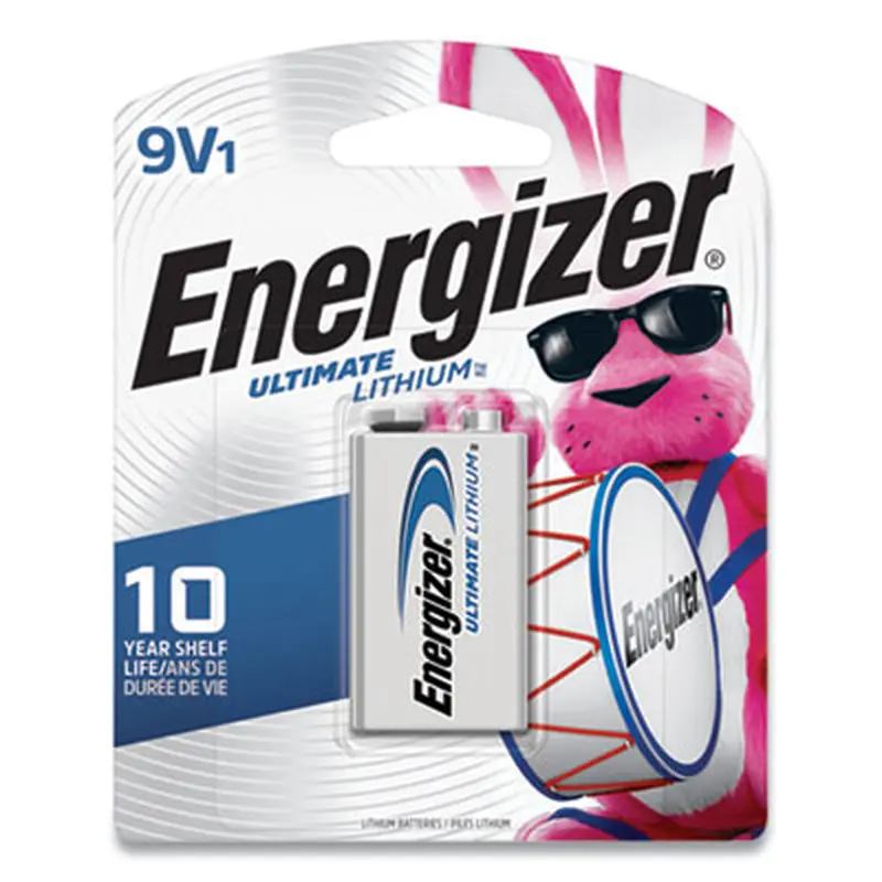 Ultimate Lithium 9V Batteries - Batteries | Energizer