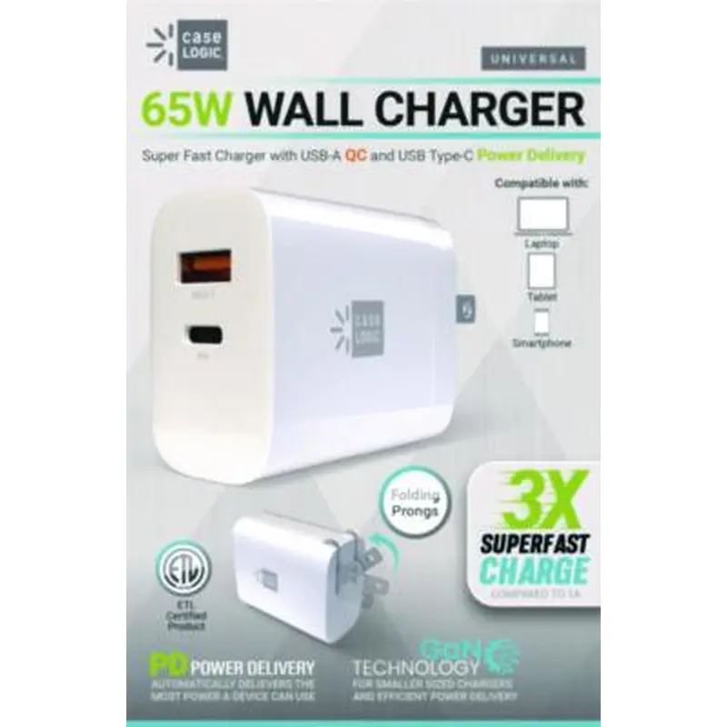 Wall Charger, 60 W, White - Adapters/Chargers | ByTech
