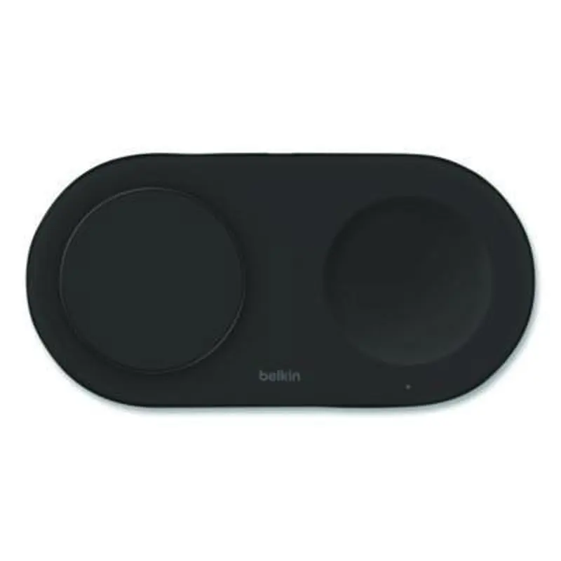 BOOST CHARGE Pro 2-in-1 Magnetic Wireless Charging Pad with Qi2, USB-C, 15 W, Black - Adapters/Chargers | Belkin