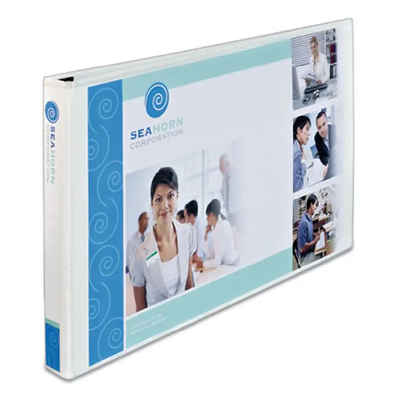 Heavy-Duty View Binders, 3 Rings, 3" Capacity, 11 x 17, White - Binders | Avery