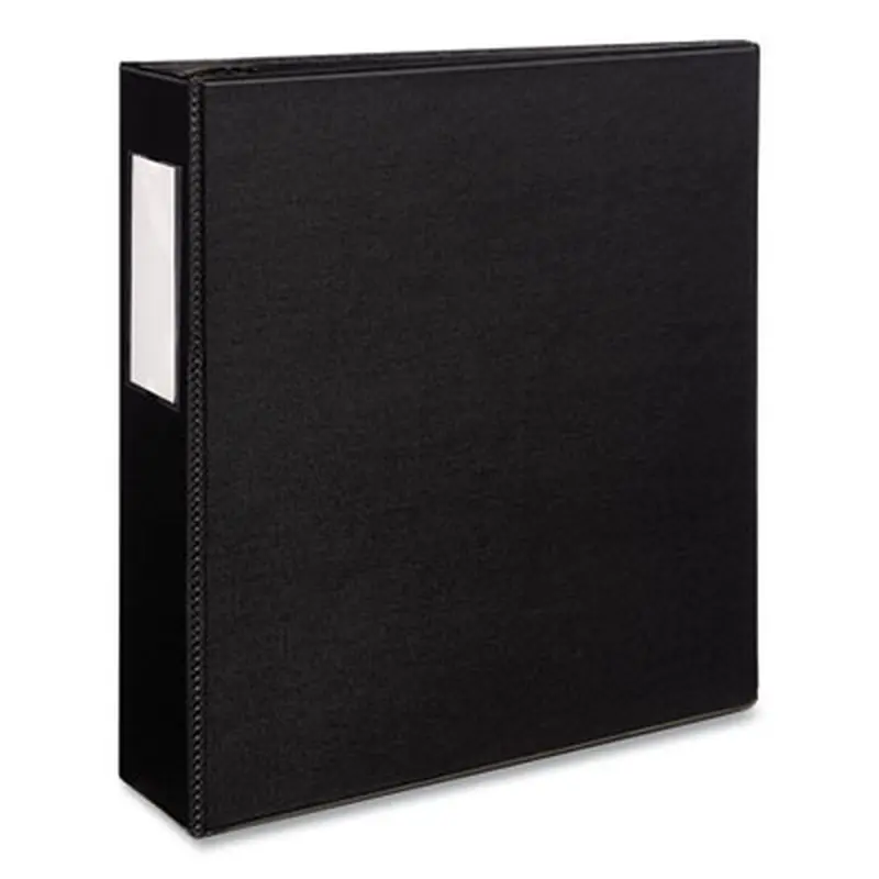 Durable Non-View Binder with DuraHinge and EZD Rings, 3 Rings, 3" Capacity, 11 x 8.5, Black, (8702) - Binders | Avery