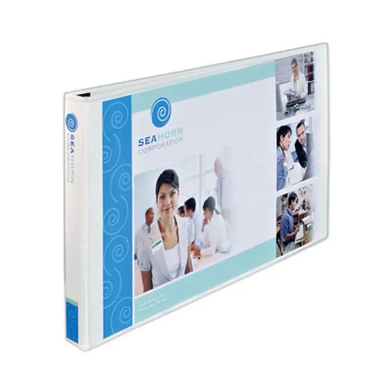 Heavy-Duty View Binders, 3 Rings, 1.5" Capacity, 11 x 17, White - Binders | Avery