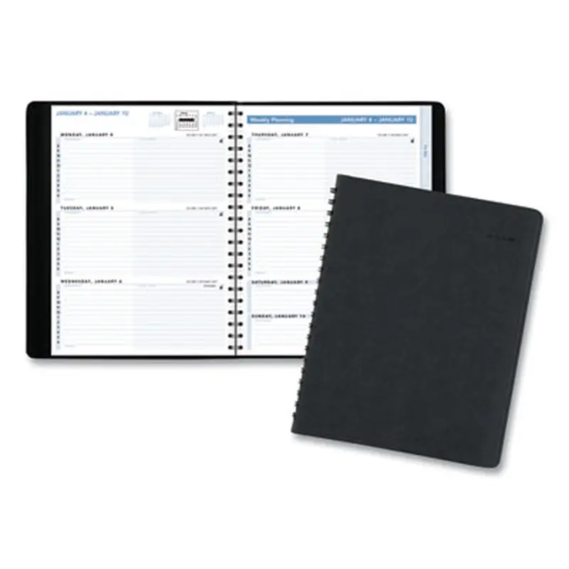 The Action Planner Weekly Appointment Book, 11 x 8, Black Cover, 12-Month (Jan to Dec): 2026 - Appointment Books & Planners | AT-A-GLANCE