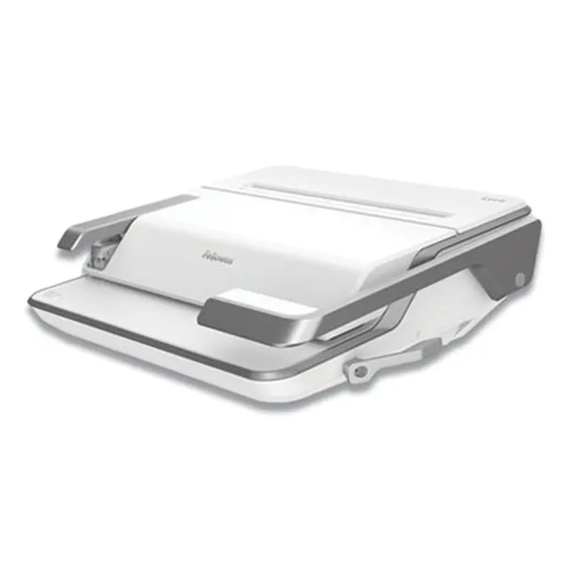 Lyra 3-in-1 Binding Center, 300 Sheets, 16.63 x 15.62 x 6.03, White/Gray - Binding Machines | Fellowes