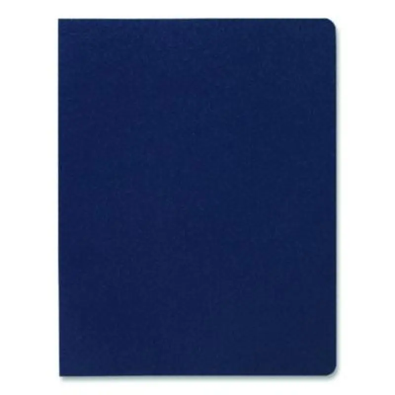 Solids Presentation Covers for Binding Systems, Plastic, Round Corners, 11 x 8.75, Navy, 25/Pack - Binding Systems Covers | Swingline GBC