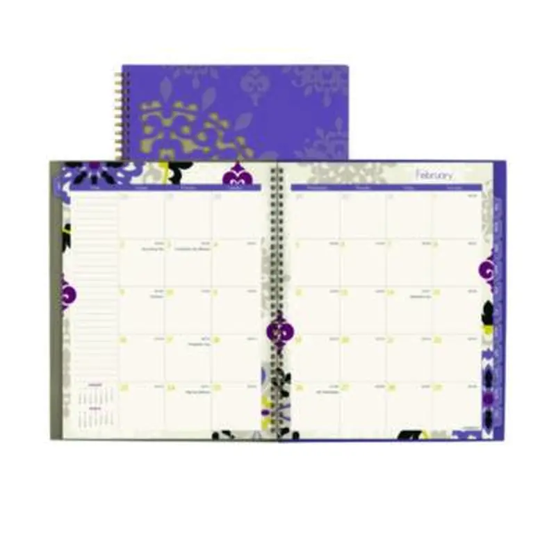 Vienna Weekly/Monthly Appointment Book, Geometric Artwork, 11 x 8.5, Purple/Tan Cover, 12-Month (Jan to Dec): 2026 - Appointment Books & Planners | Cambridge