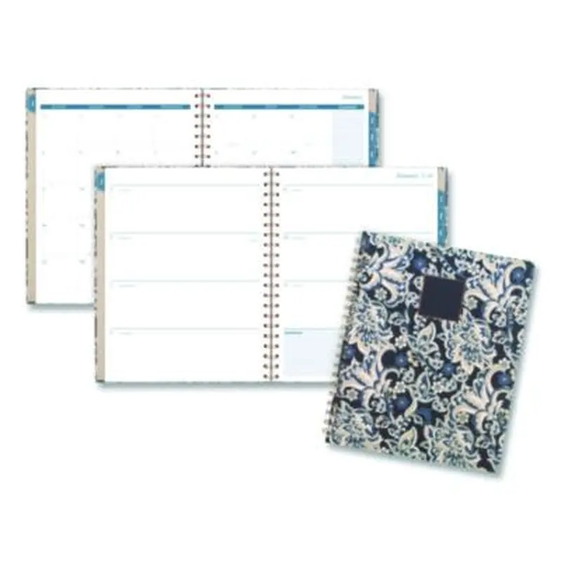 Elizabeth Weekly/Monthly Planner, 11 x 8.5, Floral Artwork, Blue Cover, 12-Month  (Jan-Dec): 2026 - Appointment Books & Planners | Cambridge