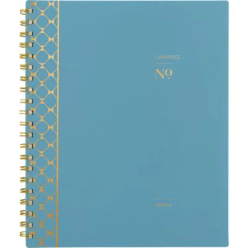Workstyle Weekly/Monthly Planner, Geometric Artwork, 11 x 9.38, Blue/Gold Cover, 12-Month (Jan to Dec): 2026 - Appointment Books & Planners | Cambridge