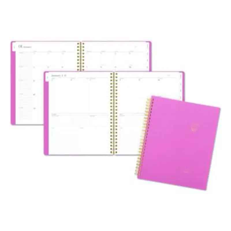 WorkStyle Weekly/Monthly Planner, 8.75 x 7.75, Pink Cover, 12-Month (Jan to Dec): 2026 - Appointment Books & Planners | Cambridge