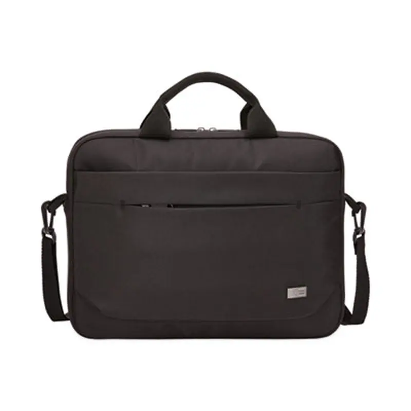 Advantage Laptop Attache, Fits Devices Up to 15.6", Polyester, 16.1 x 2.8 x 13.8, Black - Laptop & Tablet Bags | Case Logic