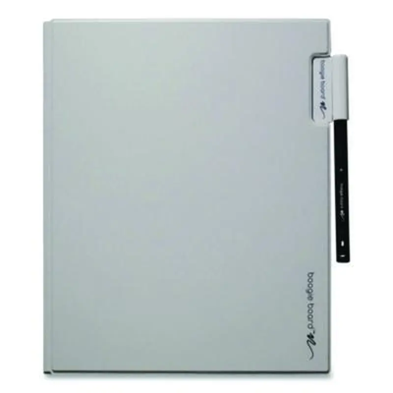 Blackboard Folio, 9.1" x 11.1", Magnetic Closure, Gray - Pad Folios | Boogie Board