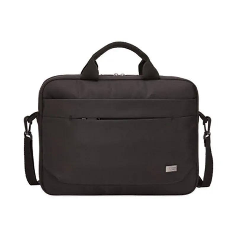 Advantage Laptop Attache, Fits Devices Up to 11.6", Polyester, 11.8 x 2.2 x 10.2, Black - Laptop & Tablet Bags | Case Logic