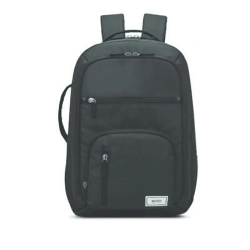Grand Travel Recycled TSA Backpack, Fits Devices Up to 17.3", 12.25 x 6.5 x 18.63, Dark Gray - Book Bags | Solo