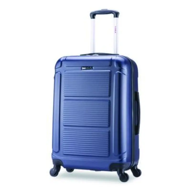 Pilot Hard Side Carry-On Suitcase, Four-Wheeled Spinner, 16.34 x 10.24 x 25.39, Blue - Cases | InUSA Luggage