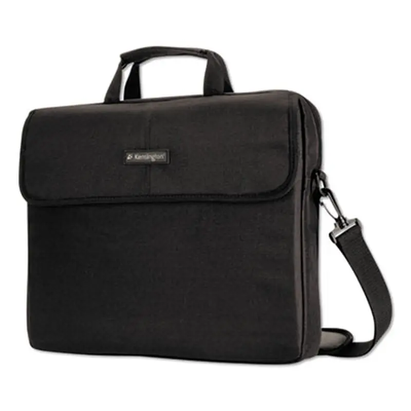 Simply Portable Padded Laptop Sleeve, Fits Devices Up to 17", Polyester, 17.38 x 2.13 x 14.25, Black - Laptop & Tablet Bags | Kensington