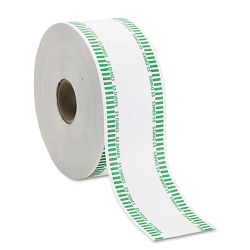 Automatic Coin Rolls, Dimes, $5, 1900 Wrappers/Roll - Cash/Coin Wrappers | Pap-R Products