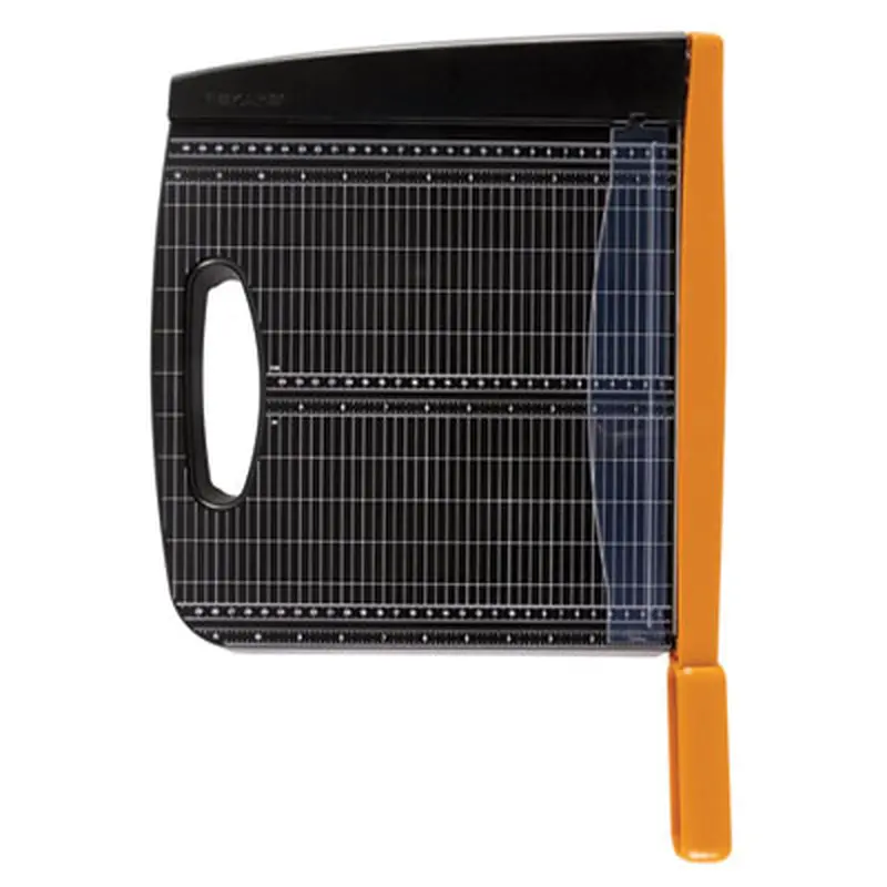 Recycled Bypass Trimmer, 15 Sheets, 12" Cut Length, 20.5 x 14.5 - Paper Cutters & Trimmer Boards | Fiskars
