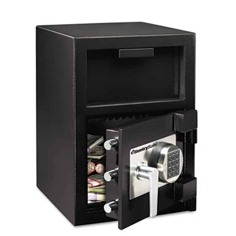Digital Depository Safe, Extra Large, 1.3 cu ft, 14w x 15.6d x 24h, Black - Safes | Sentry Safe