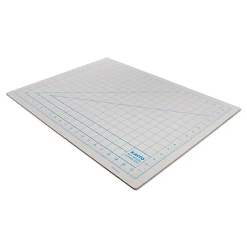 Self-Healing Cutting Mat, Nonslip Bottom, 1" Grid, 18 x 24, Gray - Paper Cutters | X-ACTO