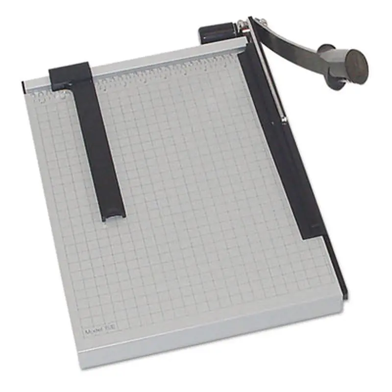Vantage Guillotine Paper Trimmer/Cutter, 15 Sheets, 18" Cut Length, Metal Base, 15.5 x 18.75 - Paper Cutters & Trimmer Boards | Dahle