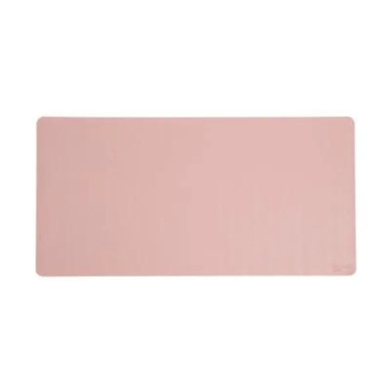 Vegan Leather Desk Pads, 31.5 x 15.7, Light Pink - Desk Pads | Smead