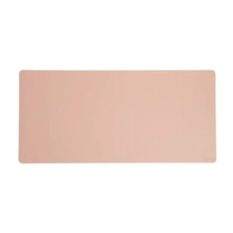Vegan Leather Desk Pads, 36 x 17, Light Pink - Desk Pads | Smead