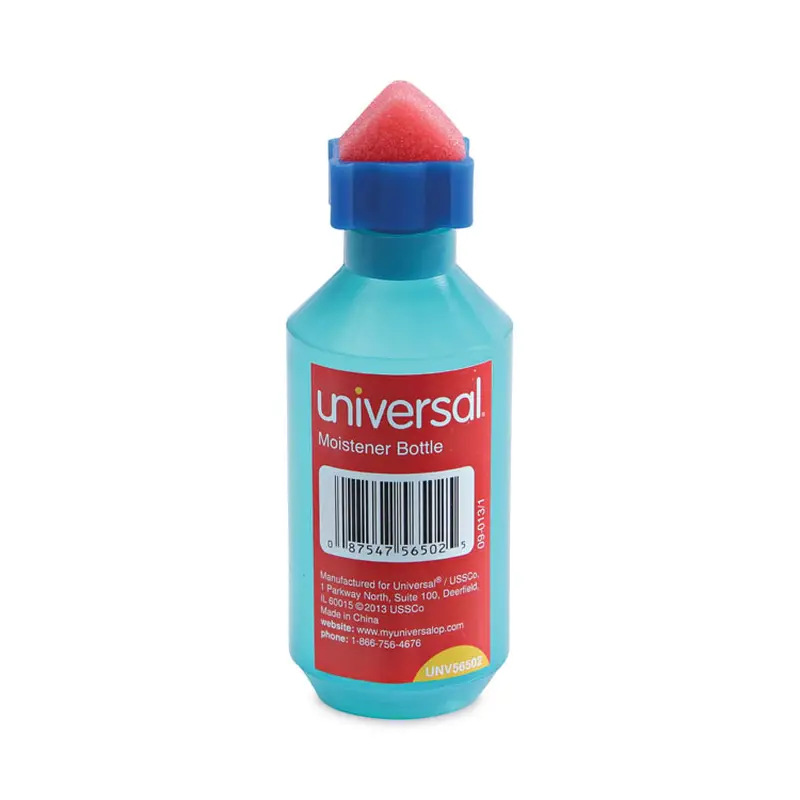 Squeeze Bottle Moistener, 2 oz, Blue - Moisteners | Universal