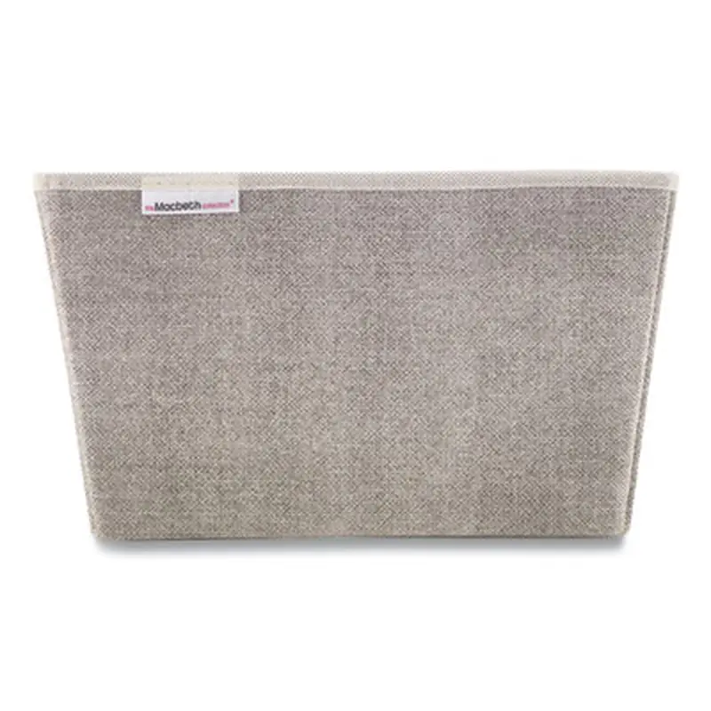 Storage Tote, Medium, 7.5" x 10.8" x 13", Tan - General Purpose Storage Bins | Macbeth Collection