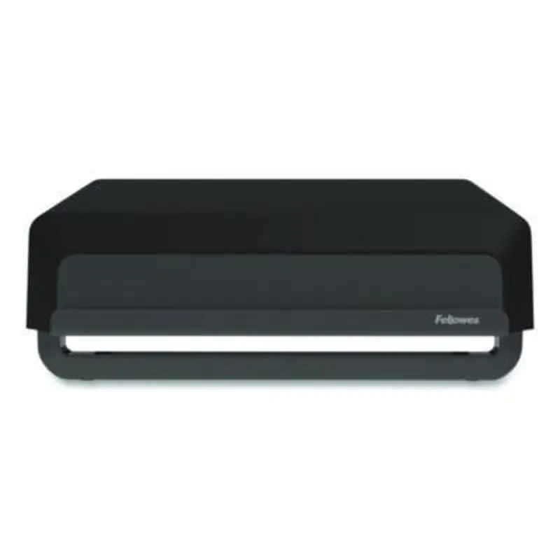 Breyta Monitor Stand, 13.94" x 11.97" x 3.23" to 5.9", Black, Supports 33 lb - Monitor Stands | Fellowes