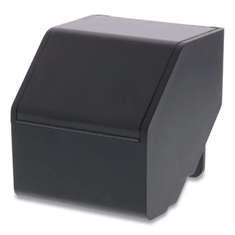 Konnect Desktop Organizer Short Storage Bin, 3.4" x 3.5" x 3.5", Black - Boxes & Bins | Bostitch