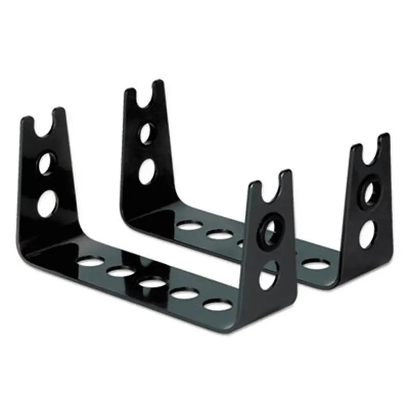 Metal Art Monitor Stand Risers, 4.75 x 8.75 x 2.5, Black - Monitor Stands | Allsop