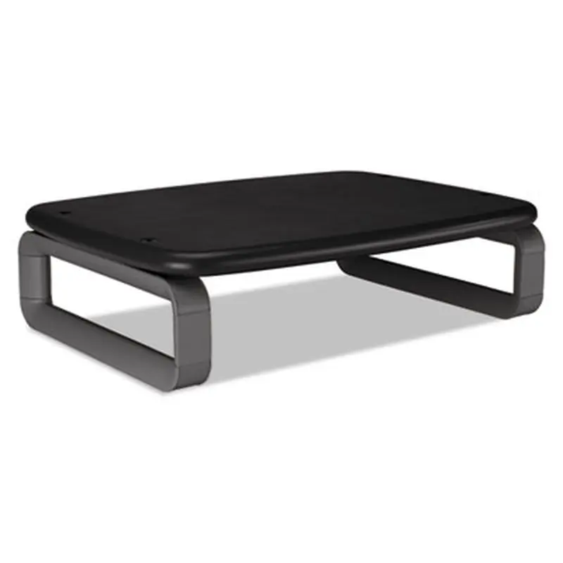 SmartFit Monitor Stand Plus, 16.2" x 2.2" x 3" to 6", Black, Supports 80 lbs - Monitor Stands | Kensington