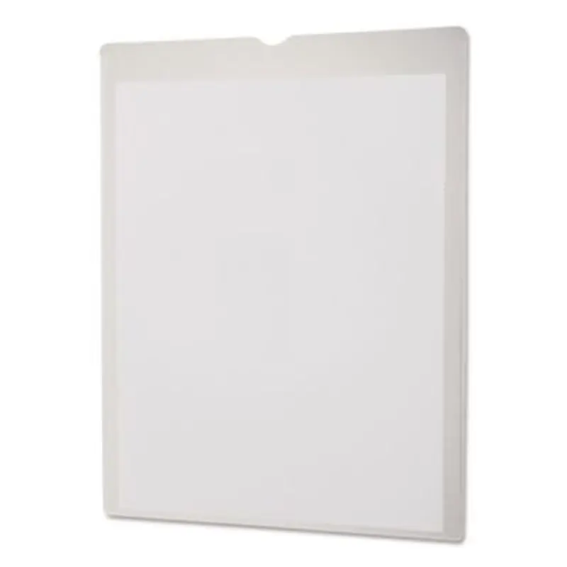 Utili-Jac Heavy-Duty Clear Plastic Envelope, Letter Size, 8.5 x 11, Clear, 50/Box - Storage Envelopes | Oxford