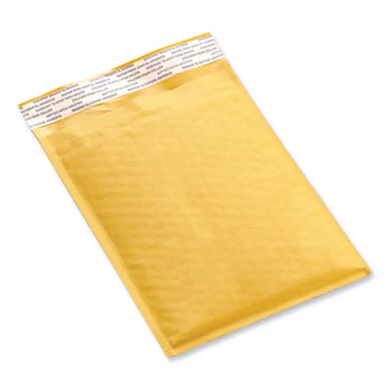 Peel Seal Strip Cushioned Mailer, #000, Extension Flap, Self-Adhesive Closure, 4 x 8, 500/Carton - Envelopes & Mailers | Universal