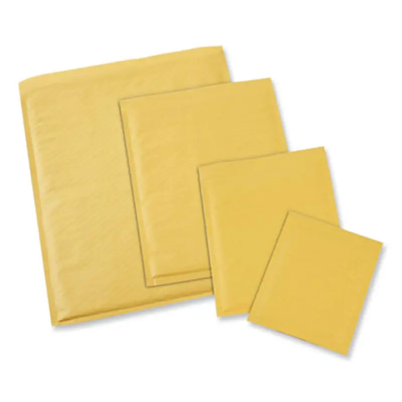 Peel Seal Strip Cushioned Mailer, #6, Extension Flap, Self-Adhesive Closure, 12.5 x 19, 50/Carton - Envelopes & Mailers | Universal