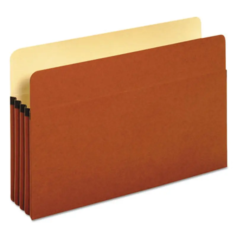 Redrope Expanding File Pockets, 3.5" Expansion, Legal Size, Redrope, 25/Box - File Jackets/Sleeves/Wallets | Universal