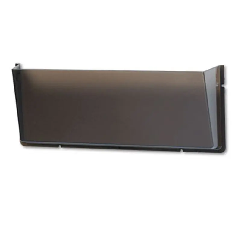 Unbreakable DocuPocket Wall File, Legal Size, 17.5" x 3" x 6.5", Smoke - Hanging File Systems | deflecto