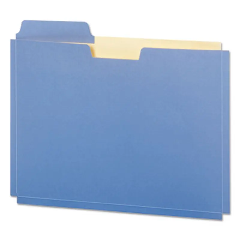 File Folder Pocket, 0.75" Expansion, Letter Size, Assorted Colors, 10/Pack - File Jackets/Sleeves/Wallets | Pendaflex