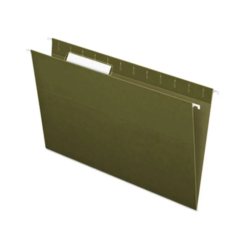 Standard Green Hanging Folders, Legal Size, 1/3-Cut Tabs, Standard Green, 25/Box - Hanging File Folders | Pendaflex