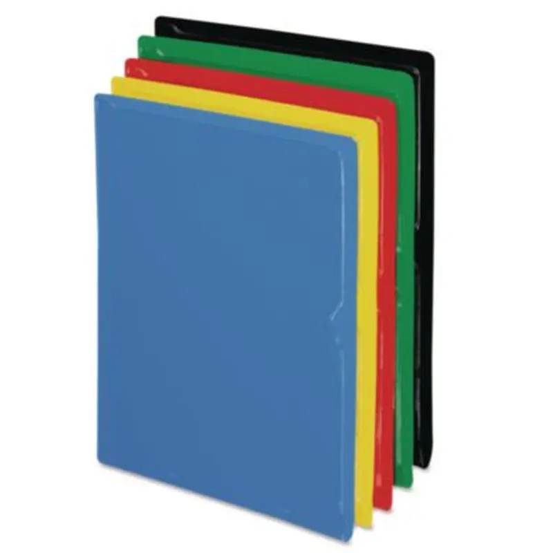 Vinyl Organizers, Letter Size, Assorted Colors, 25/Box - File Jackets/Sleeves/Wallets | Pendaflex