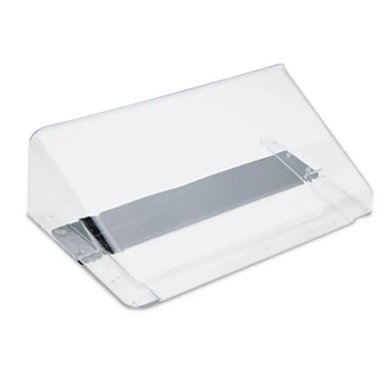 Magnetic DocuPocket Wall File, Letter Size, 13" x 4" x 7", Clear - Hanging File Systems | deflecto