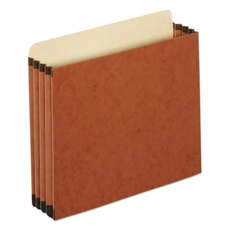 File Cabinet Pockets, 3.5" Expansion, Letter Size, Redrope, 10/Box - File Jackets/Sleeves/Wallets | Pendaflex