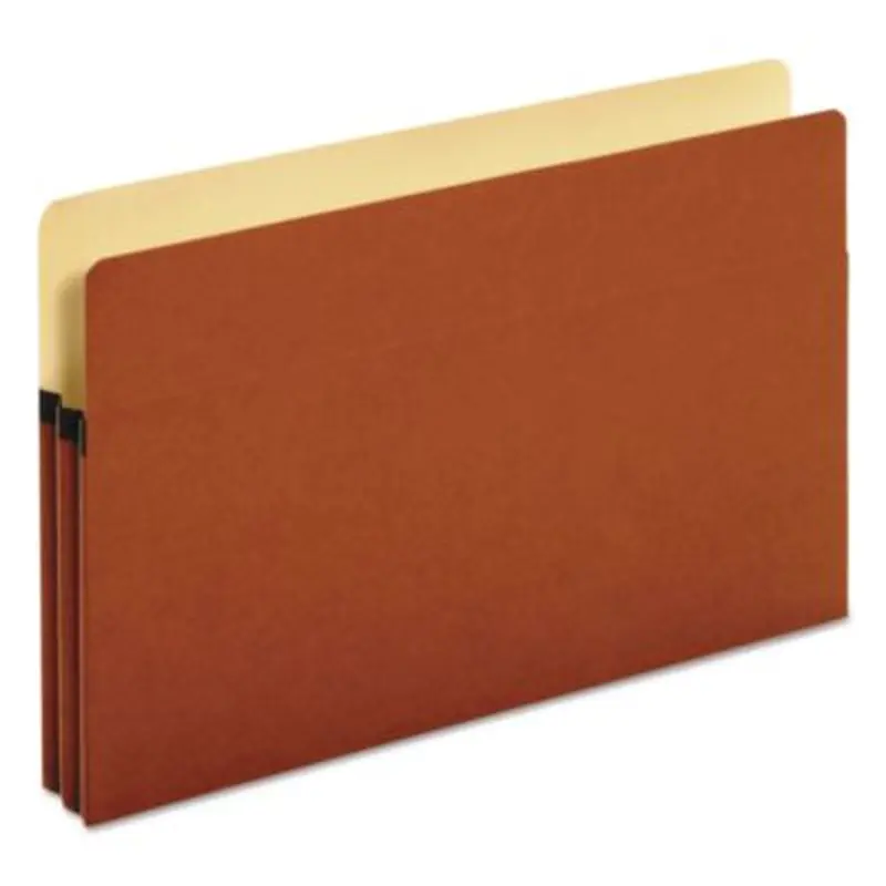 Standard Expanding File Pockets, 1.75" Expansion, Legal Size, Redrope, 25/Box - File Jackets/Sleeves/Wallets | Pendaflex