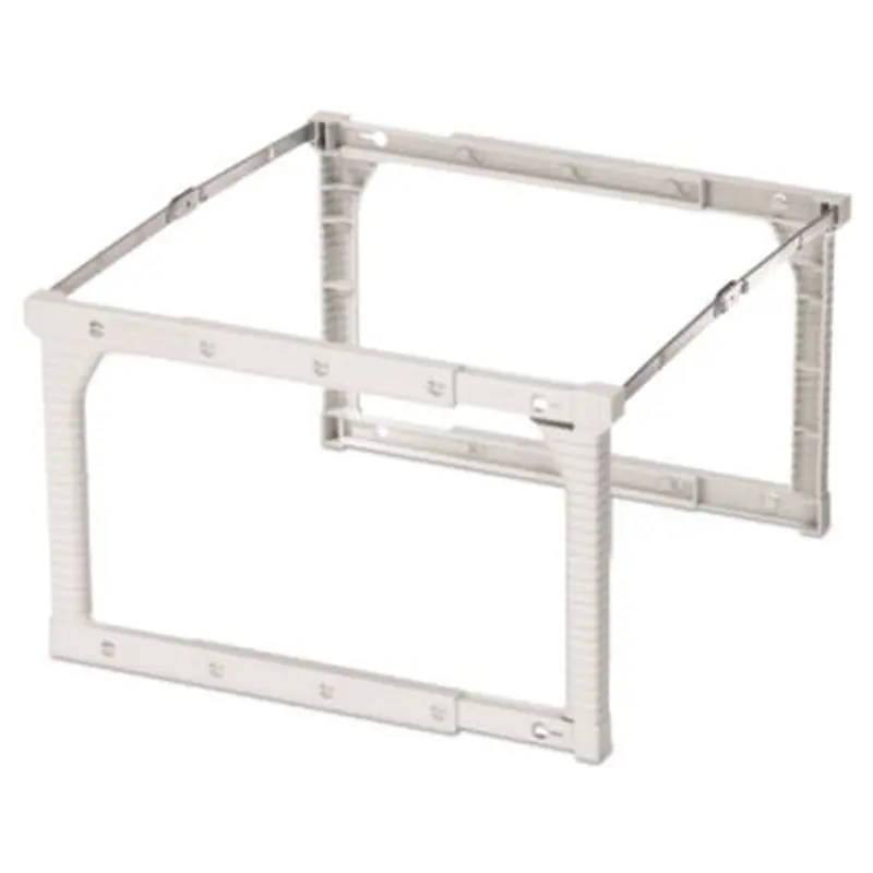 Plastic Snap-Together Hanging Folder Frame, Legal/Letter Size, 18" to 27" Long, White/Silver Accents, 4/Box - Hanging File Folder Racks | Pendaflex
