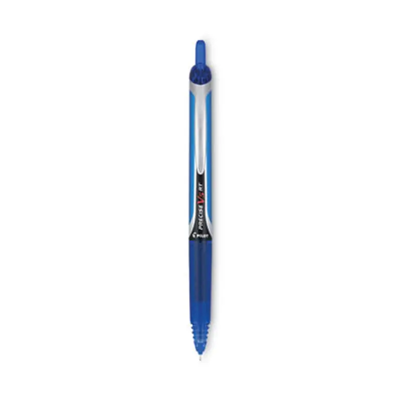 Precise V5RT Rollerball Pen, Retractable, Extra-Fine 0.5 mm, Blue Ink, Blue Barrel - Pens | Pilot