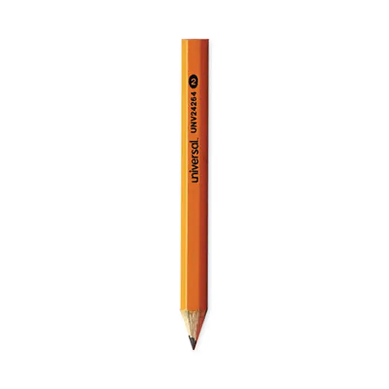 Golf and Pew Pencil, HB (#2), Black Lead, Yellow Barrel, 144/Box - Pencils | Universal