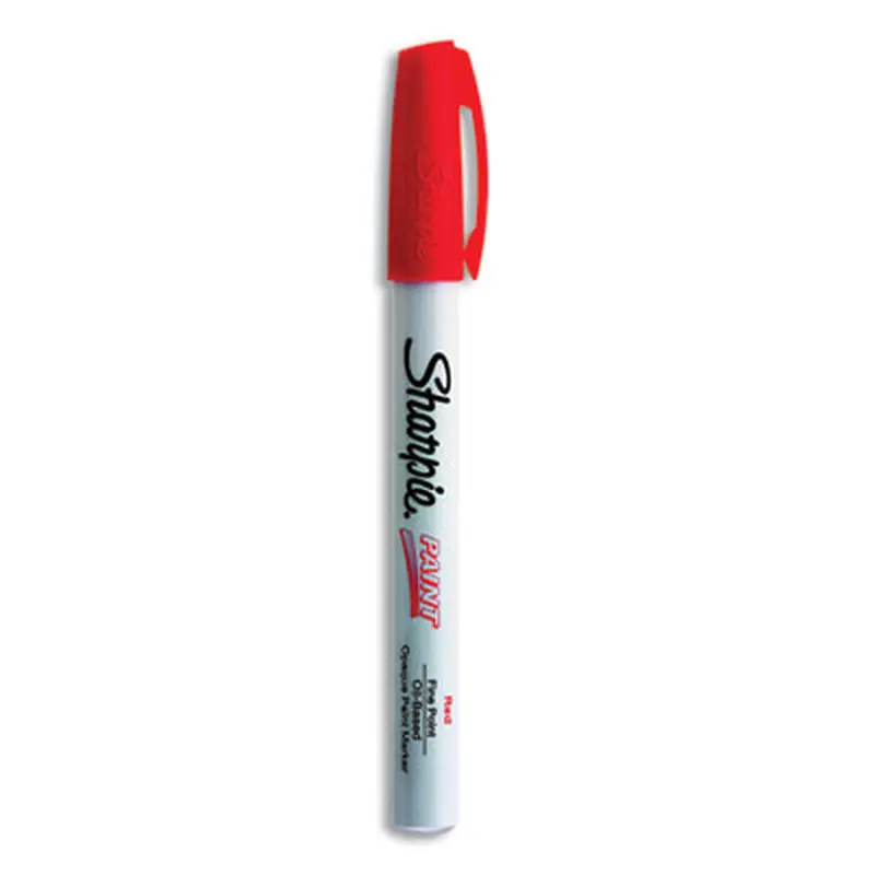 Permanent Paint Marker, Fine Bullet Tip, Red - Markers | Sharpie