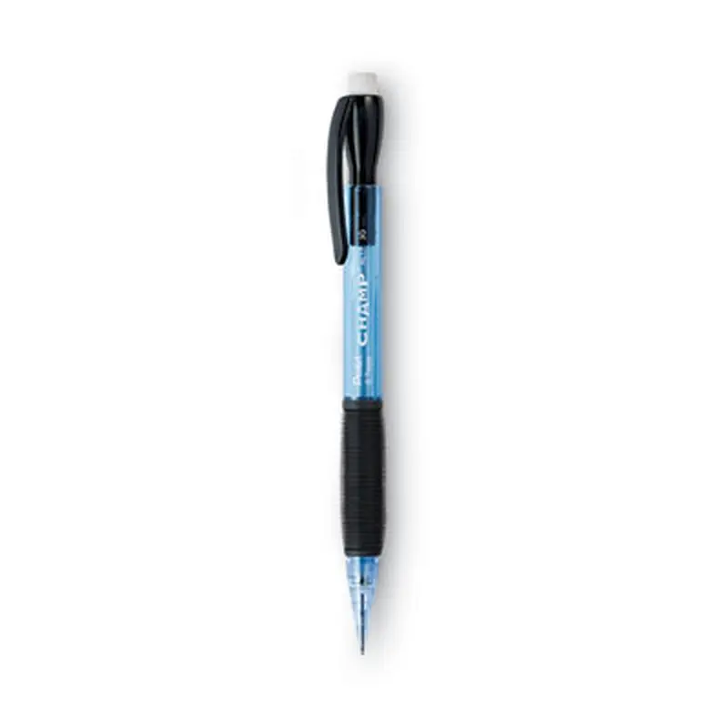 Champ Mechanical Pencil, 0.7 mm, HB (#2), Black Lead, Blue Barrel, Dozen - Pencils | Pentel